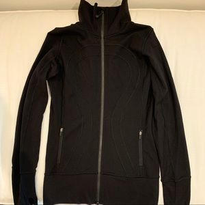 Lululemon in stride jacket black sz 4